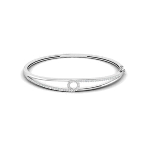 Ivana Jewels Bracelets White Gold / 14KT Traditional Diamond Bangle