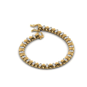 Ivana Jewels Bracelets Yellow Gold / 14KT 0.92 Carat Diamond Rose Gold Tennis Bracelet