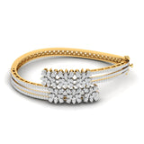 Ivana Jewels Bracelets Yellow Gold / 14KT 2.35ct Oval Diamond Bangle
