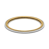 Ivana Jewels Bracelets Yellow Gold / 14KT 7 Carat Diamond Gold Bangles