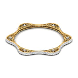 Ivana Jewels Bracelets Yellow Gold / 14KT Classic Diamond  Bangle