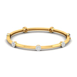 Ivana Jewels Bracelets Yellow Gold / 14KT Classic Diamond Bangle