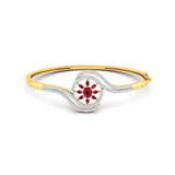 Ivana Jewels Bracelets Yellow Gold / 14KT Classic Ruby Bangle