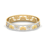 Ivana Jewels Bracelets Yellow Gold / 14KT Elegant Gold  Bangle