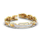 Ivana Jewels Bracelets Yellow Gold / 14KT Exquisite Diamond Bracelet