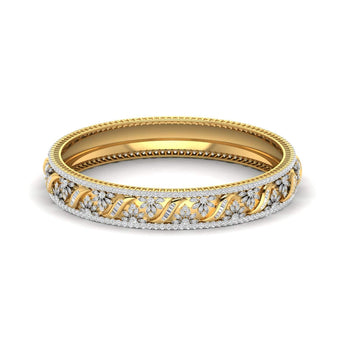 Ivana Jewels Bracelets Yellow Gold / 14KT Gold Diamond Bangle