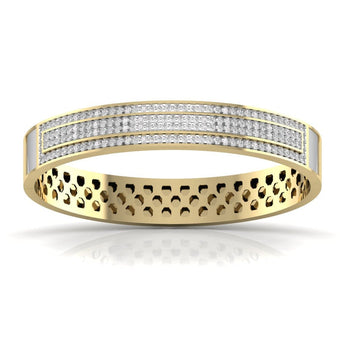 Ivana Jewels Bracelets Yellow Gold / 14KT IVANA Men's Kada Style Bangle For Him