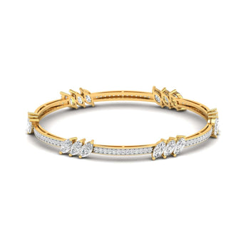 Ivana Jewels Bracelets Yellow Gold / 14KT Linear Diamond Bracelet
