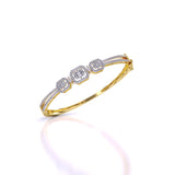 Ivana Jewels Bracelets Yellow Gold / 14KT Minimalist Baguette Bangle