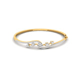 Ivana Jewels Bracelets Yellow Gold / 14KT Minimalist Diamond Tennis Bangle