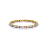 Ivana Jewels Bracelets Yellow Gold / 14KT Office & Fashion Wear Bangle