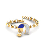 Ivana Jewels Bracelets Yellow Gold / 14KT Pearl and Diamond  Charm Bracelet