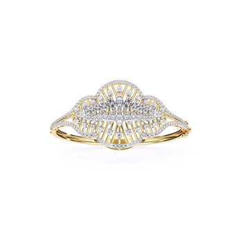 Ivana Jewels Bracelets Yellow Gold / 14KT Spectacular Fancy Bangle