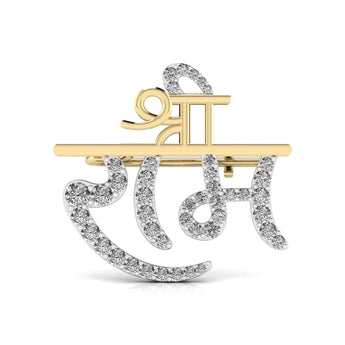 Ivana Jewels Brooch Religious Shree Ram Brooch