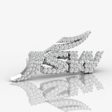 Ivana Jewels Brooch White Gold / 14KT JSW Brooch