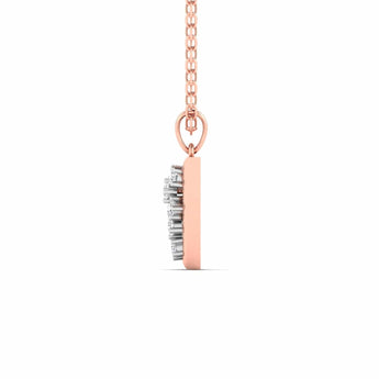 Ivana Jewels Charms & Pendant 0.13 Carat Diamond Rose Gold Pendant