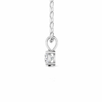 Ivana Jewels Charms & Pendant 0.5 Ct Round Cut Solitaire Diamond  Pendant