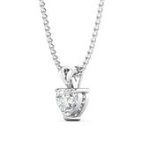 Ivana Jewels Charms & Pendant 0.5ct Heart-Shaped Diamond Gold Pendant