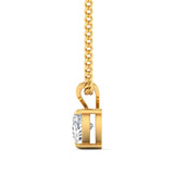 Ivana Jewels Charms & Pendant 0.5ct Heart-Shaped Diamond Gold Pendant