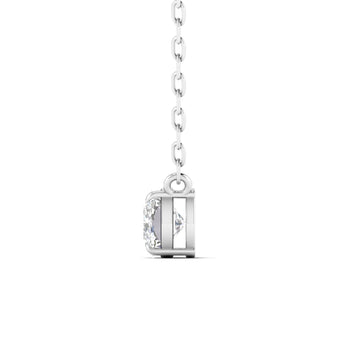 Ivana Jewels Charms & Pendant 1 Carat Cushion Diamond Gold Pendant
