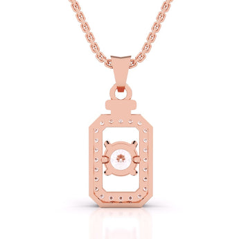 Ivana Jewels Charms & Pendant 1 Carat Solitaire Diamond Pendant Bourth