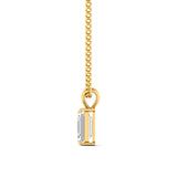 Ivana Jewels Charms & Pendant 2 Carat Emerald Diamond Gold Pendant