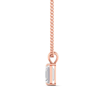 Ivana Jewels Charms & Pendant 2 Carat Emerald Diamond Gold Pendant
