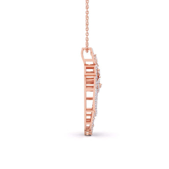 Ivana Jewels Charms & Pendant Classy Loop Diamonds Pendant