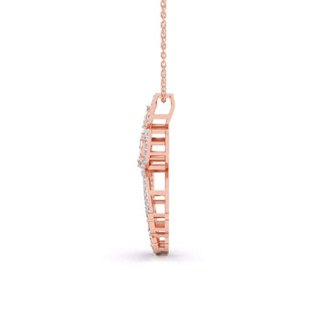 Ivana Jewels Charms & Pendant Classy Loop Diamonds Pendant