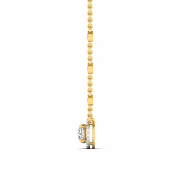 Ivana Jewels Charms & Pendant Diamond Bezel Necklace