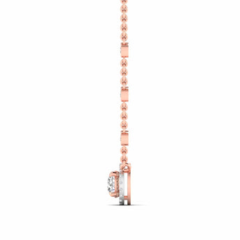 Ivana Jewels Charms & Pendant Diamond Bezel Necklace