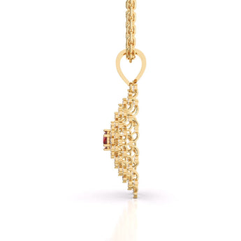 Ivana Jewels Charms & Pendant Geometric Bloom Pendant