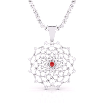 Ivana Jewels Charms & Pendant Geometric Bloom Pendant