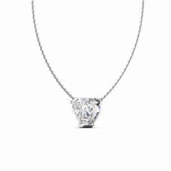 Ivana Jewels Charms & Pendant Heart Shaped Diamond Pendant