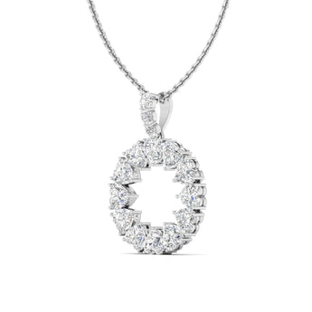 Ivana Jewels Charms & Pendant Minimalist Diamond Pendant Necklace