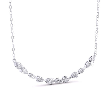 Ivana Jewels Charms & Pendant Pear & Marquise Diamonds Pendant