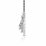 Ivana Jewels Charms & Pendant Pear & Round Diamond Sunburst Mangalsutra
