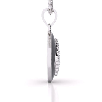 Ivana Jewels Charms & Pendant Rectangle Diamond Pendant