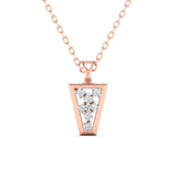 Ivana Jewels Charms & Pendant Rose Gold / 14KT 0.13 Carat Diamond Rose Gold Pendant