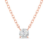 Ivana Jewels Charms & Pendant Rose Gold / 14KT 1 Carat Cushion Diamond Gold Pendant