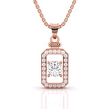 Ivana Jewels Charms & Pendant Rose Gold / 14KT 1 Carat Solitaire Diamond Pendant Bourth