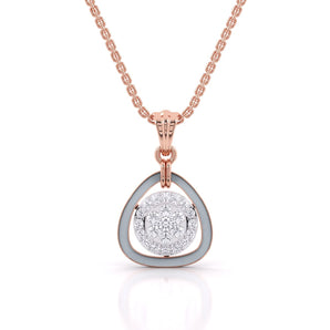 Ivana Jewels Charms & Pendant Rose Gold / 14KT Dewdrop Diamond Pendant