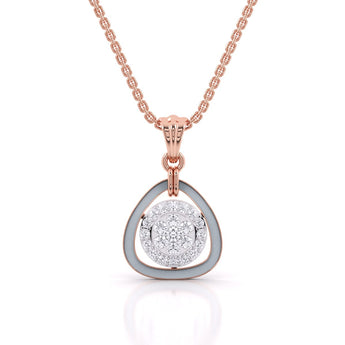 Ivana Jewels Charms & Pendant Rose Gold / 14KT Dewdrop Diamond Pendant