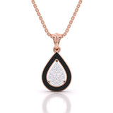 Ivana Jewels Charms & Pendant Rose Gold / 14KT Everlasting Teardrop Pendant