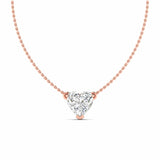 Ivana Jewels Charms & Pendant Rose Gold / 14KT Heart Shaped Diamond Pendant