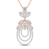 Ivana Jewels Charms & Pendant Rose Gold / 14KT Staid Lab Grown Diamond Pendant