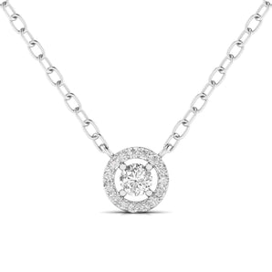 Ivana Jewels Charms & Pendant White Gold / 14KT 0.40 Pointer Centre Round Cut Diamond Pendant
