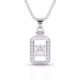 Ivana Jewels Charms & Pendant White Gold / 14KT 1 Carat Solitaire Diamond Pendant Bourth