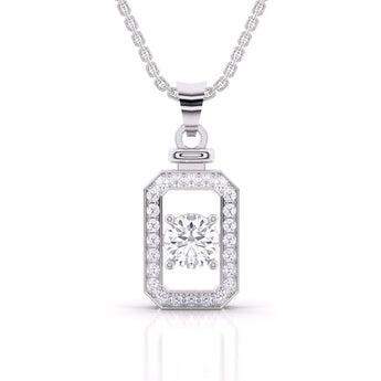 Ivana Jewels Charms & Pendant White Gold / 14KT 1 Carat Solitaire Diamond Pendant Bourth