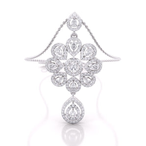 Ivana Jewels Charms & Pendant White Gold / 14KT Classic Design Pendant with Fancy Diamond